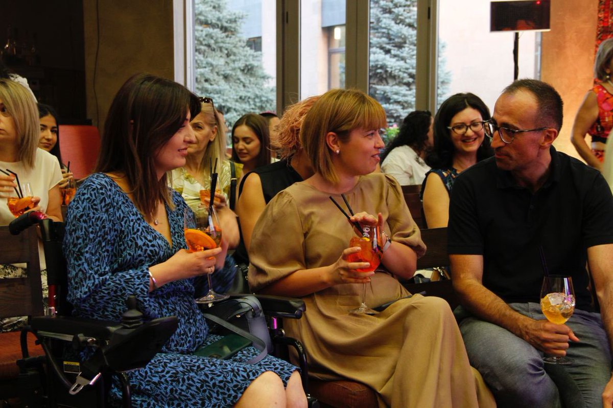 Batoyan's tweet photo. This year marks the 20th anniversary of @ArmenianWomen. During these years #WRCA has worked in the area of women's #humanrights, reproductive and #sexualrights, #sexualviolence, and women's role in #conflictresolution and peacebuilding in the region of the #SouthCaucasus. https://t.co/jTAgVX8LTf