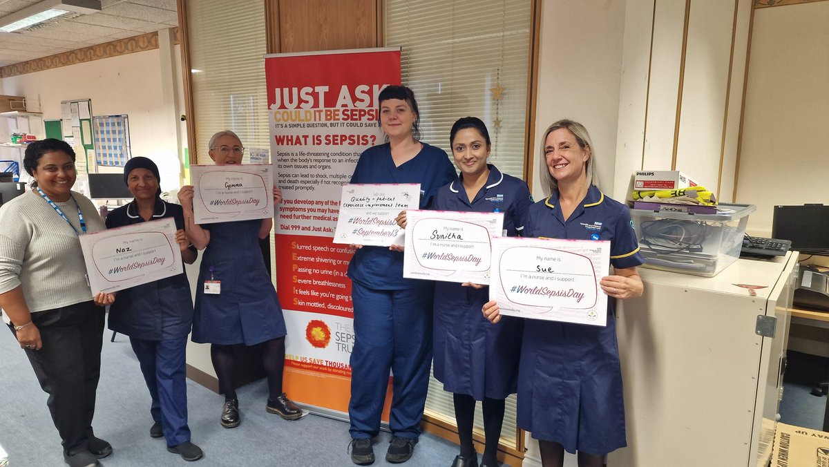 The Patient Experience Team (@tgicftptexp) on Twitter photo Our team will be out and about promoting #WorldSepsisDay. Get involved and make a pledge. Visit our stand at Hartshead South
<a href="/SusieR1/">Sue💙</a> <a href="/k_mantron/">Kevin Parker-Evans (He/Him)</a> <a href="/tracycamps/">Tracy Campbell</a> <a href="/GraceWall/">Grace Wall💙</a> <a href="/Sunithamathew8/">Sunitha mathew</a> <a href="/TGICFTSaferCare/">TGICFTSaferCareTeam</a> <a href="/a_cow28/">Millie 🖤</a> @pat_exp_plus Our team will be out and about promoting #WorldSepsisDay. Get involved and make a pledge. Visit our stand at Hartshead South
<a href="/SusieR1/">Sue💙</a> <a href="/k_mantron/">Kevin Parker-Evans (He/Him)</a> <a href="/tracycamps/">Tracy Campbell</a> <a href="/GraceWall/">Grace Wall💙</a> <a href="/Sunithamathew8/">Sunitha mathew</a> <a href="/TGICFTSaferCare/">TGICFTSaferCareTeam</a> <a href="/a_cow28/">Millie 🖤</a> @pat_exp_plus
