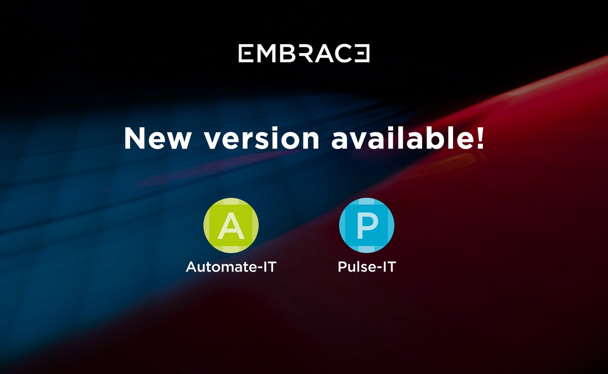We are thrilled to announce that Automate-IT and Pulse-IT 3.2 are here! 📢
This update introduces notably #Kubernetes capability, a game-changer for #cloud infrastructure and scalability.
Read more 👉 bit.ly/44R0nRQ
Book a meeting at #IBC👉 bit.ly/3K9UUhy
#Media