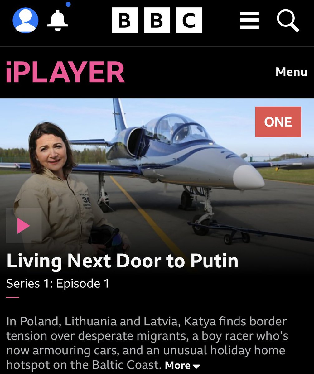 This by <a href="/BBCkatyaadler/">Katya Adler</a> is superb, please watch &amp; share🙏.

I’ve been saying since 2016 that we must see Russia through Ukrainian 👀 and the 👀 of those in the eastern neighbourhood.

To understand Russia speak 2 its neighbours, as I have done since 2014.👇
bbc.co.uk/iplayer/episod…