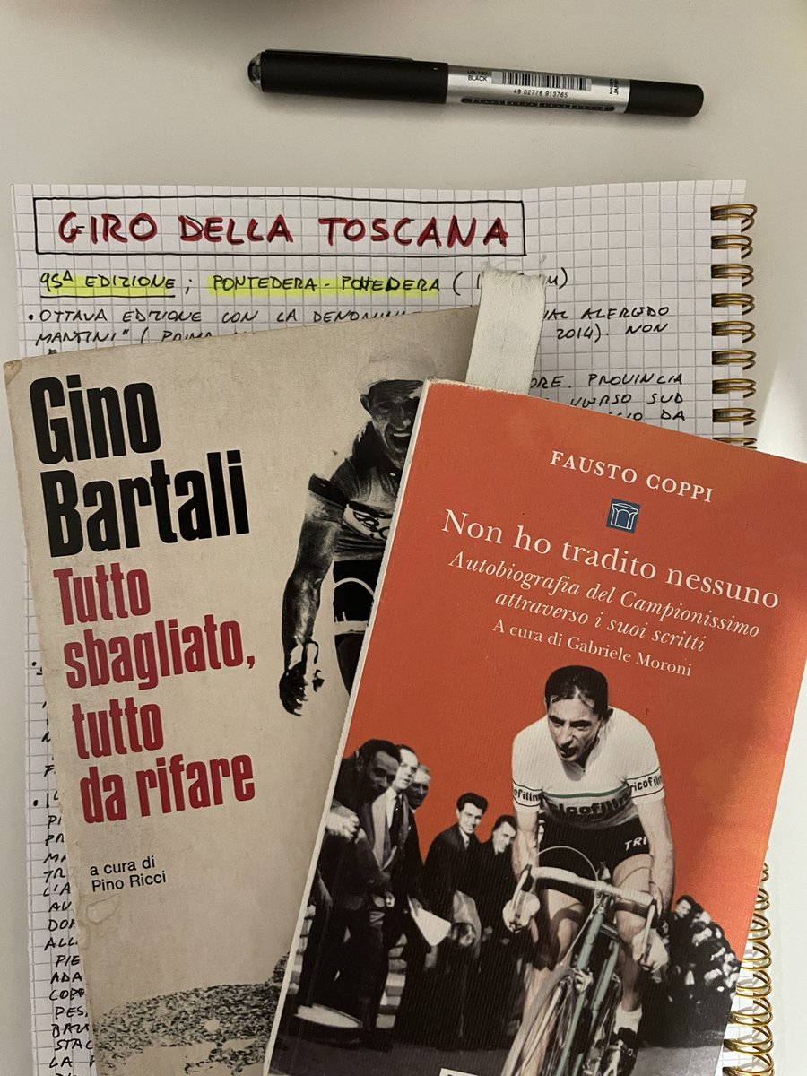 Cosa lega Coppi e Bartali al @GiroToscana ? Se avremo tempo, ne parleremo oggi in telecronaca con @marcocannone_74. 
Diretta dalle 14.50 su @DiscoveryItalia @Eurosport_IT @gcnItalia 
(PS: corre anche @TamauPogi) #eurosportciclismo