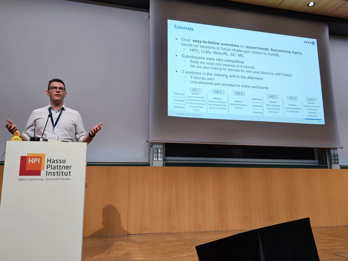 <a href="/TmlrOrg/">Transactions on Machine Learning Research</a> Details on the tutorials by Alexander Tornede