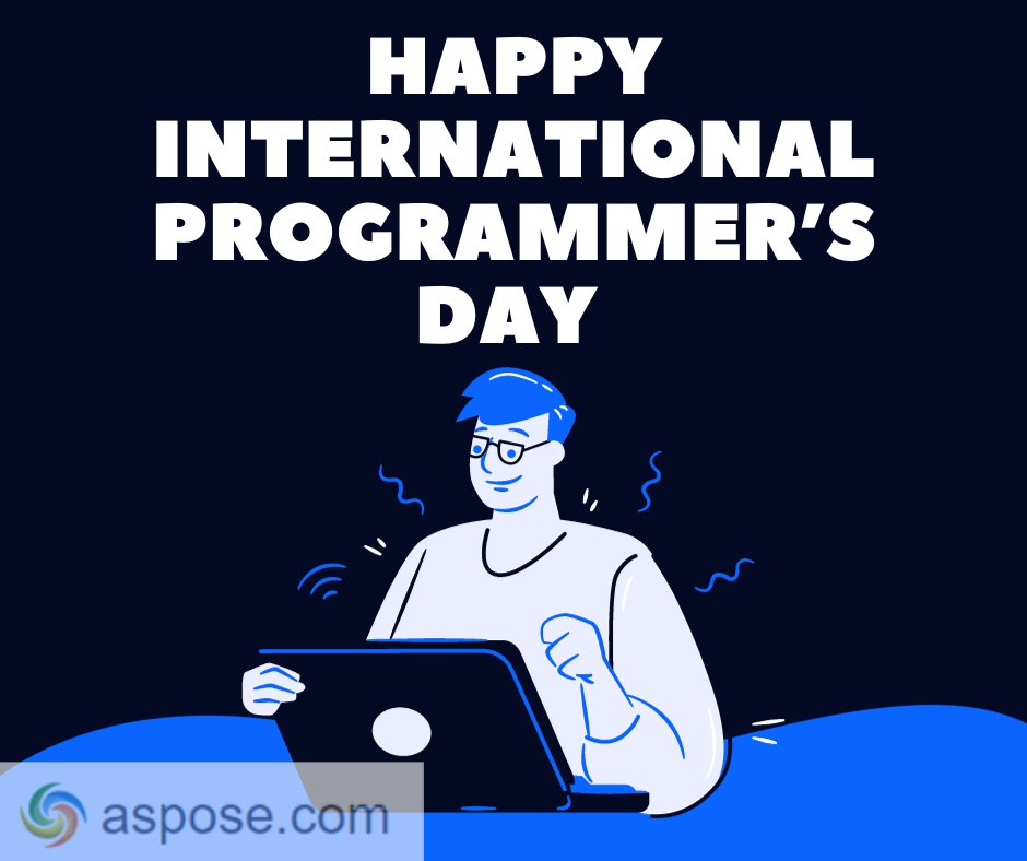 AsposePDF's tweet image. Programmers Day – September 13, 2023🤓😎

Programmers make our lives easier and modern by innovating and designing programs!

Aspose.PDF provides PDF manipulation and parsing solutions for developers:
products.aspose.com/pdf/

#programmersday #dayofdevelopers #asposepdf