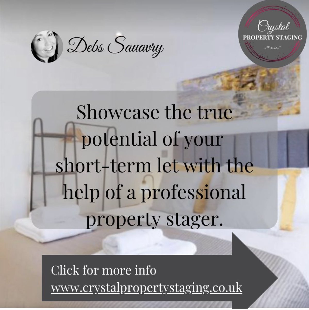DeborahSauvary's tweet image. 🏡💫 A skilled property stager can work magic, turning any space into a welcoming oasis. to create that "wow" factor for those 5-star reviews.

🌟 Ready to welcome guests in style? Contact us today! 🌿🛌 🛋️ 

buff.ly/3Hv1TB2 

#ShortTermLet #AirBnB #HolidayLet