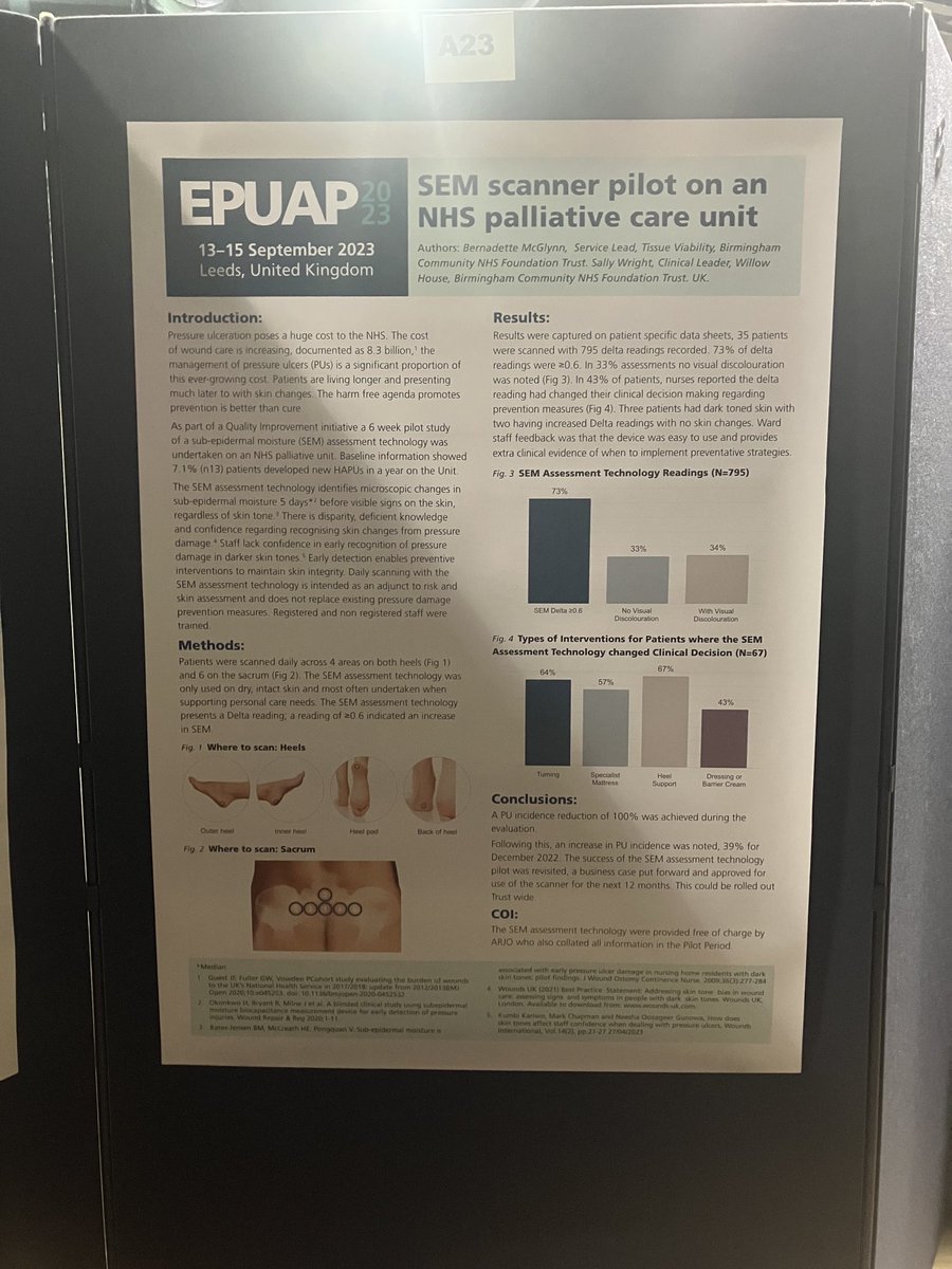 EPUAP 2023 ⁦<a href="/ViabilityTissue/">Tissue viability</a>⁩ #stopthepressure