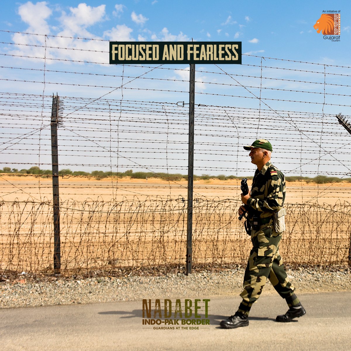 VisitNadabet's tweet image. Every challenge faced, every hardship endured, our jawans at the Nadabet border emerge stronger, their dedication never wavering.

#focusedandfearless #borderview #soldieratborder #jawansatborder #Jawans #visitnadabet #IndianArmy #gujarattourism #exploregujarat #incredibleindia