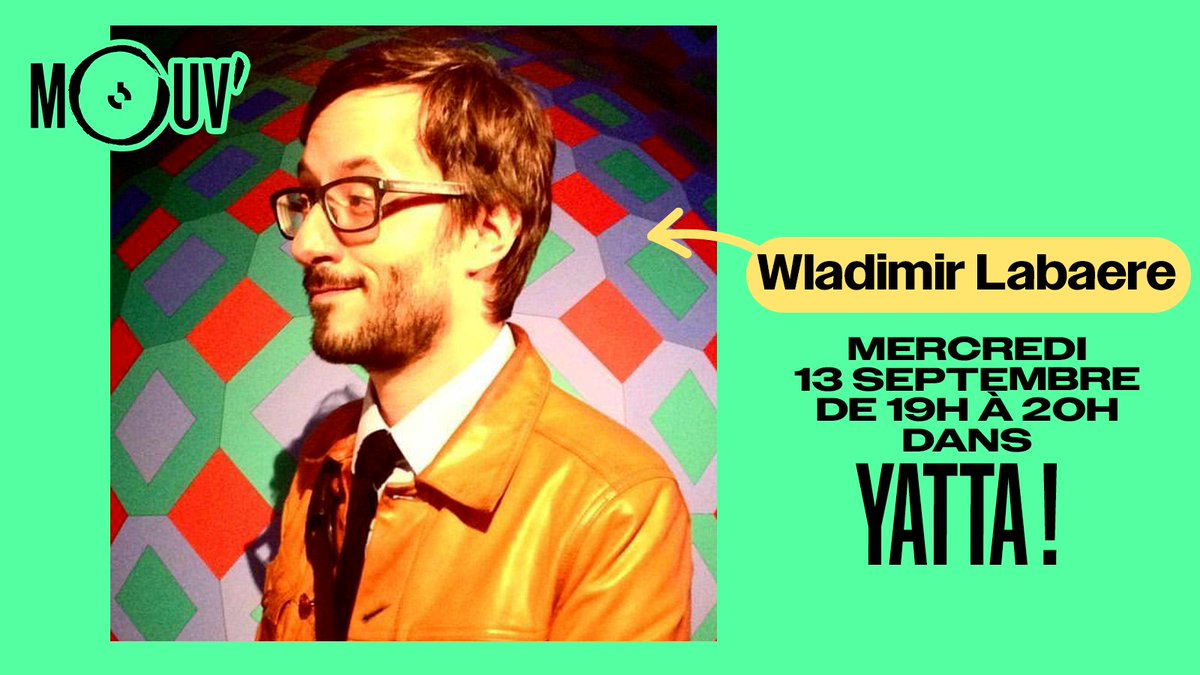 Wladimir Labaere des éditions @MangaSakka sera notre invité dans Yatta ! 

📻 : Yatta, c'est tous les mercredis de 19h à 21h sur mouv.fr et twitch.tv/mouv