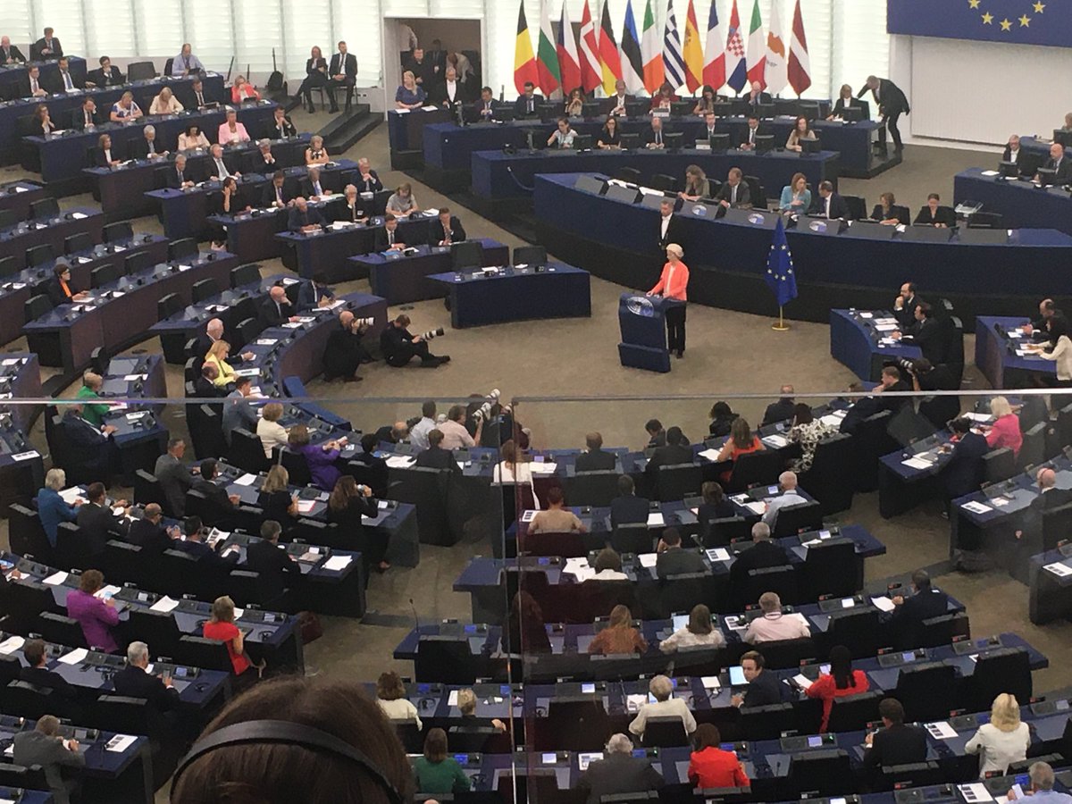 Ursula von der Leyen, President European Commission, “Europe a continent of forests, absorbing carbon and supplying us with wood and other products” in her state of the union address in Strasbourg ⁦<a href="/CEIBois/">CEI-Bois</a>⁩