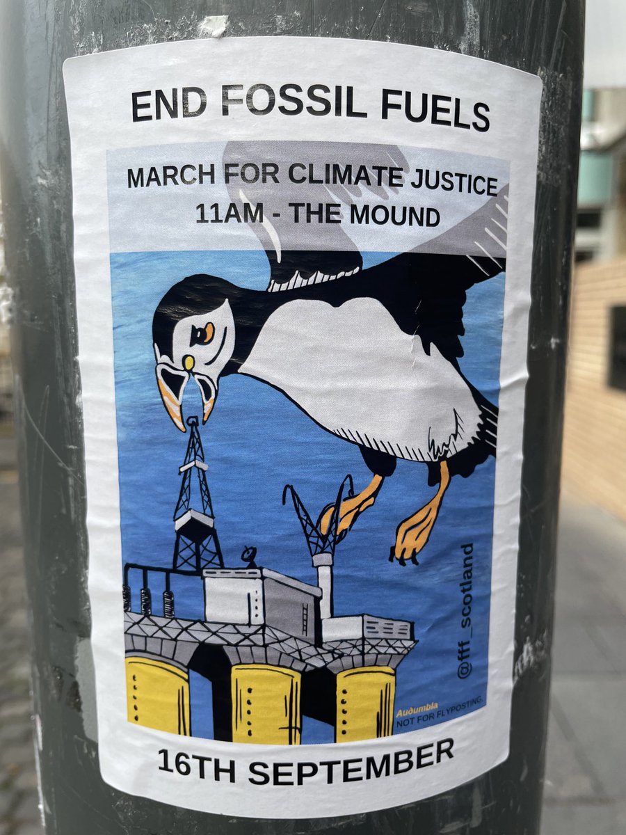 Folk in #edinburgh please share this with your networks #endfossilsfuels - march for #climatejustice this Saturday 16th Sept
