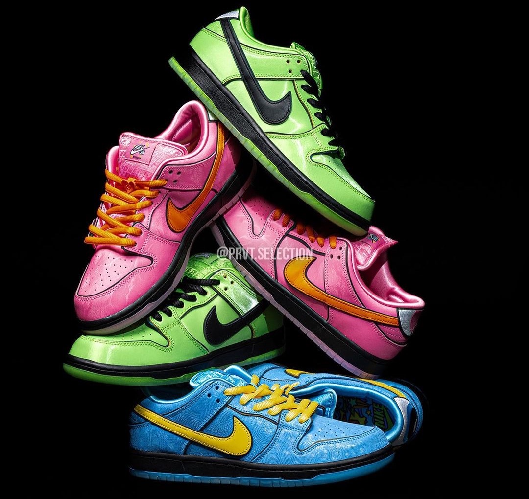📸【 NEW写真 】📷
“Powerpuff Girls × NIKE SB DUNK LOW PRO”

📅12月14日(木)発売
👟3つのカラーパターンを捉えた写真を入手🔥🔥
🔗sneakers-taro.com/entry/dunk-low…

#スニーカー抽選