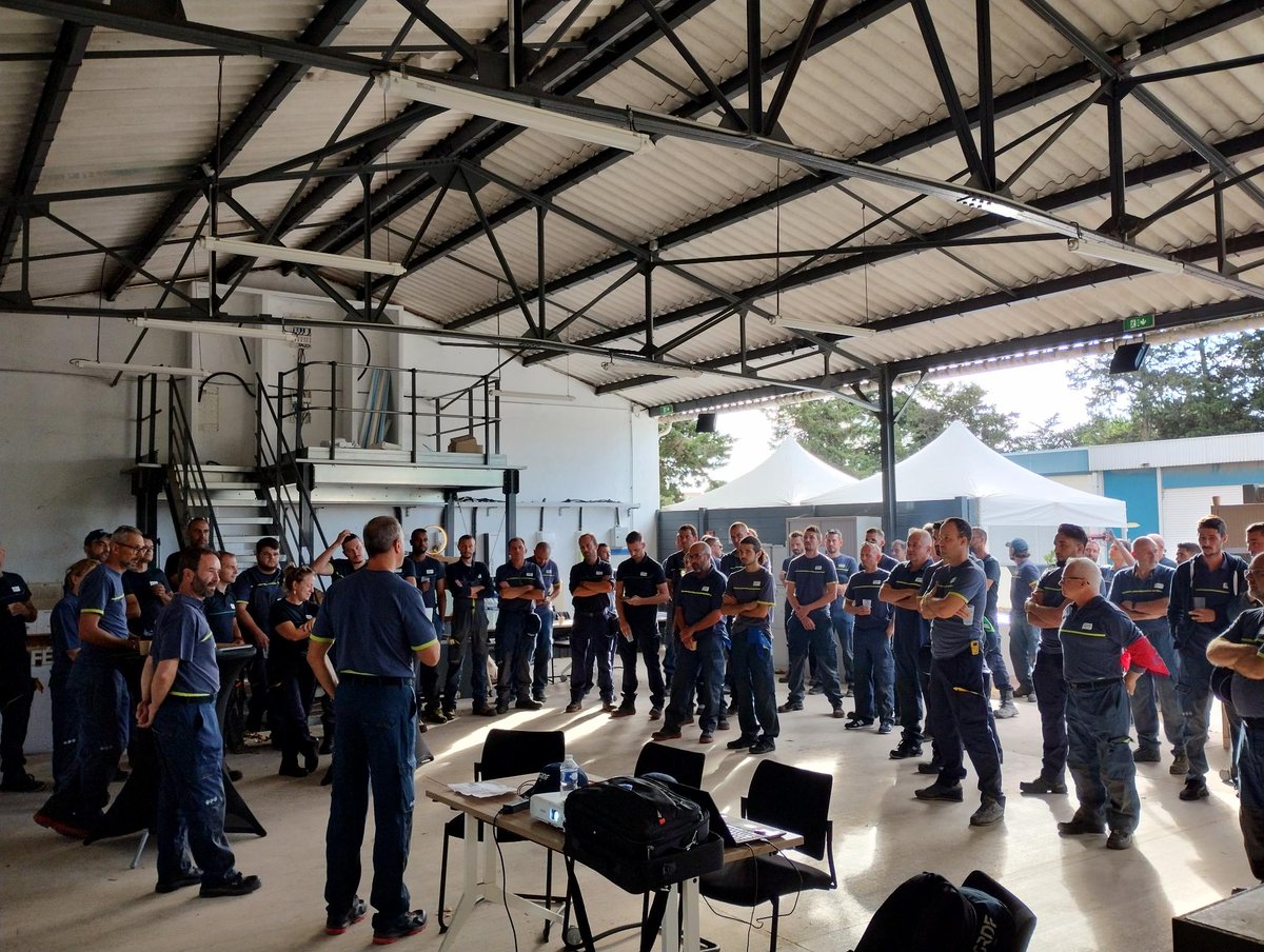 C'est reparti pour la 2ème partie de la journée des métiers <a href="/GRDF/">GRDF</a> <a href="/Act4gaz/">Act4gaz</a> à frontignan 
4 ateliers pour une belle journée en perspective