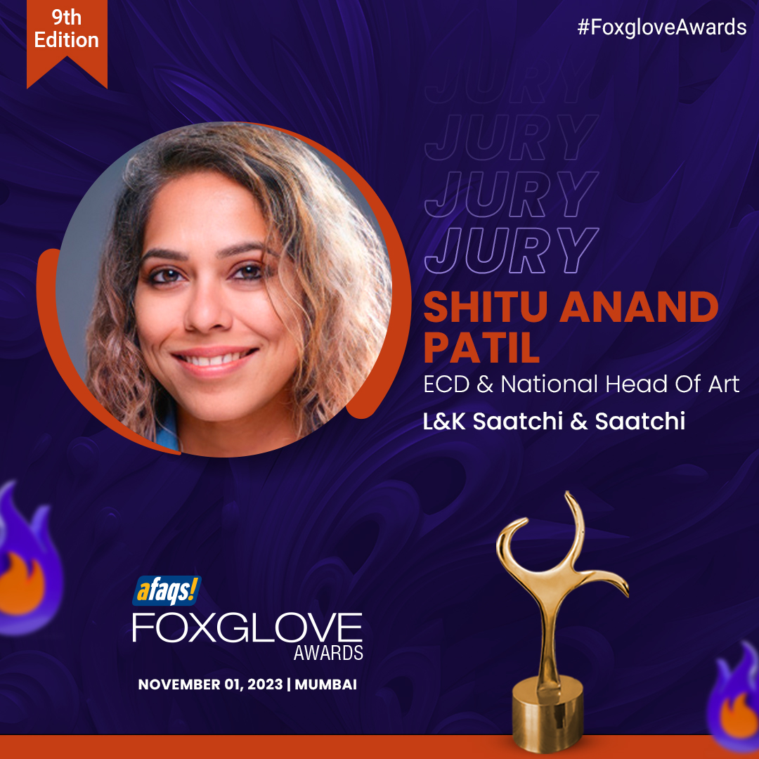 #FoxgloveAwards: We are delighted to have <a href="/shituanandpatil/">shitu anand patil</a> from <a href="/LKSaatchi/">L&K Saatchi & Saatchi</a> as our juror at Foxglove Awards 2023.🏆
Thank you for joining us!

Know more: bit.ly/3rMBZmy

#Awards | #Advertising | #Marketing | #AdvertisingAwards | #advertisingagency | #agency | <a href="/afaqs/">afaqs!</a>