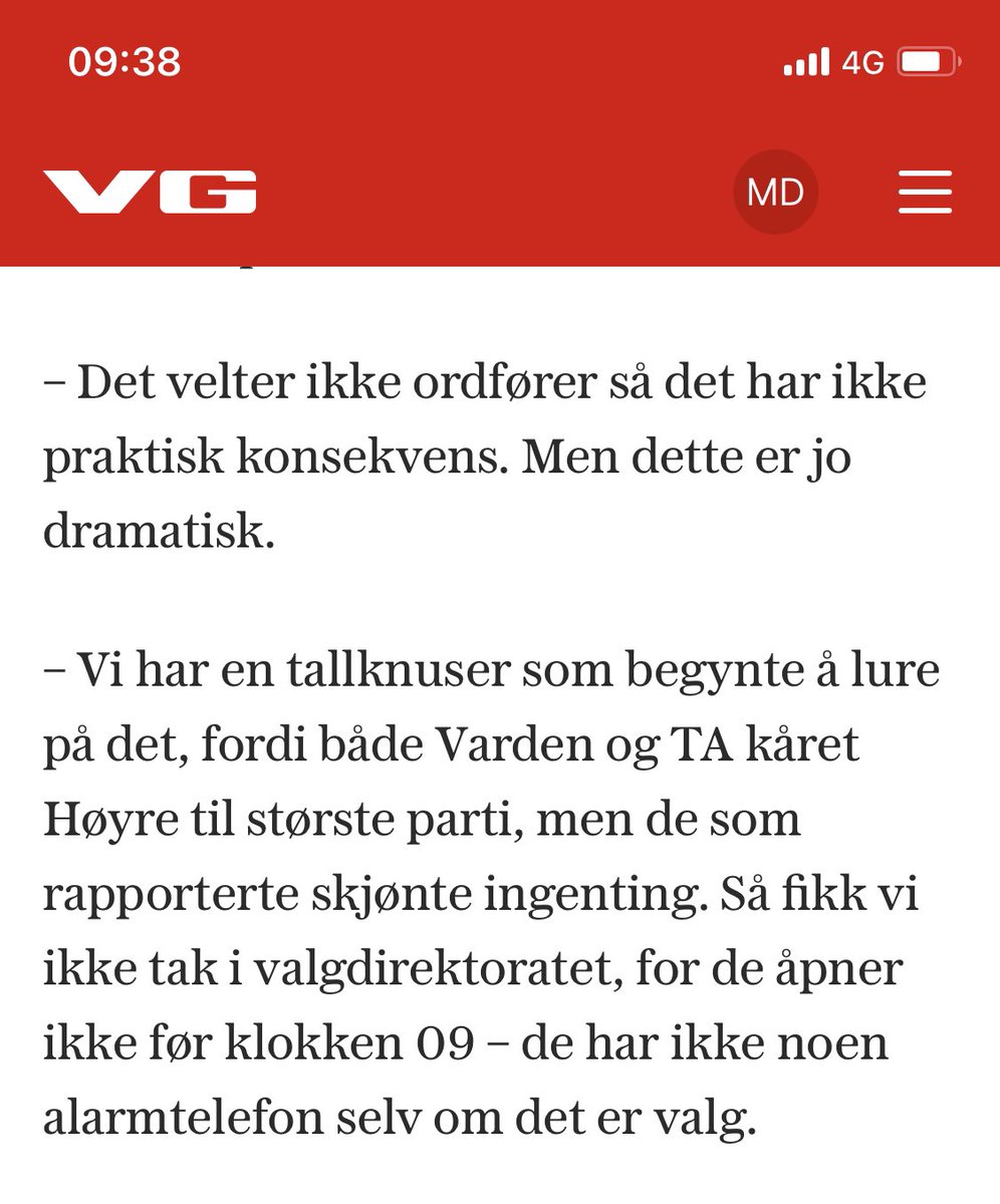 Hvor norskt blir det her? Valgdirektoratet i en valg natt, åpner desverre ikke før 09 neste dag. Sry, Gunnar og Inger nyter nattesøvn og morgenkaffe til 09. Kontakt oss i åpningstidene 09-15! 👍🏻VALG