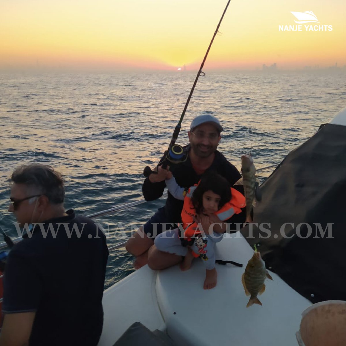 Nanjeyachts's tweet image. "Catch the thrill of deep-sea fishing in Dubai aboard Nanje Yacht! Our expert crew will take you to the best  fishing spots,where you can reel in big game and create  unforgettable memories.
 Contact Us 
📞 : +971503956100
🌐 : lnkd.in/e8AwCmy
#fishinguae #fishing #uae