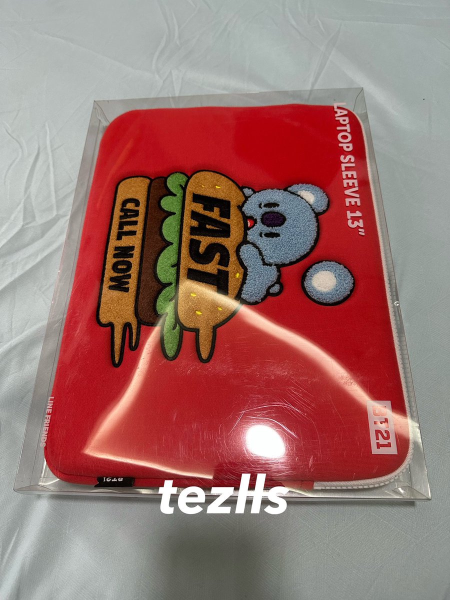 tezlls's tweet photo. wts jual dijual
BT21 KOYA LAPTOP SLEEVE
100% NEW &amp; ORIGINAL

harga: 150.000
harga aslinya 849.000 di toyscity.

BISA SHOPEE YAA!

tag: wtb beli bt21 koya cooky mang  shooky chimmy rj tata sale tempat laptop diskon https://t.co/kGyZgfFhCl