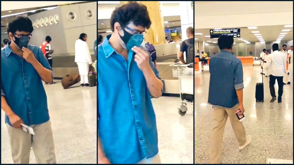 TalkiesJackpot's tweet photo. #ThalapathyVIJAY's Latest Clicks from the chenai Airport..🌟 #jackpottalkies #LeoSecondSingle https://t.co/cFwnVXNiGb