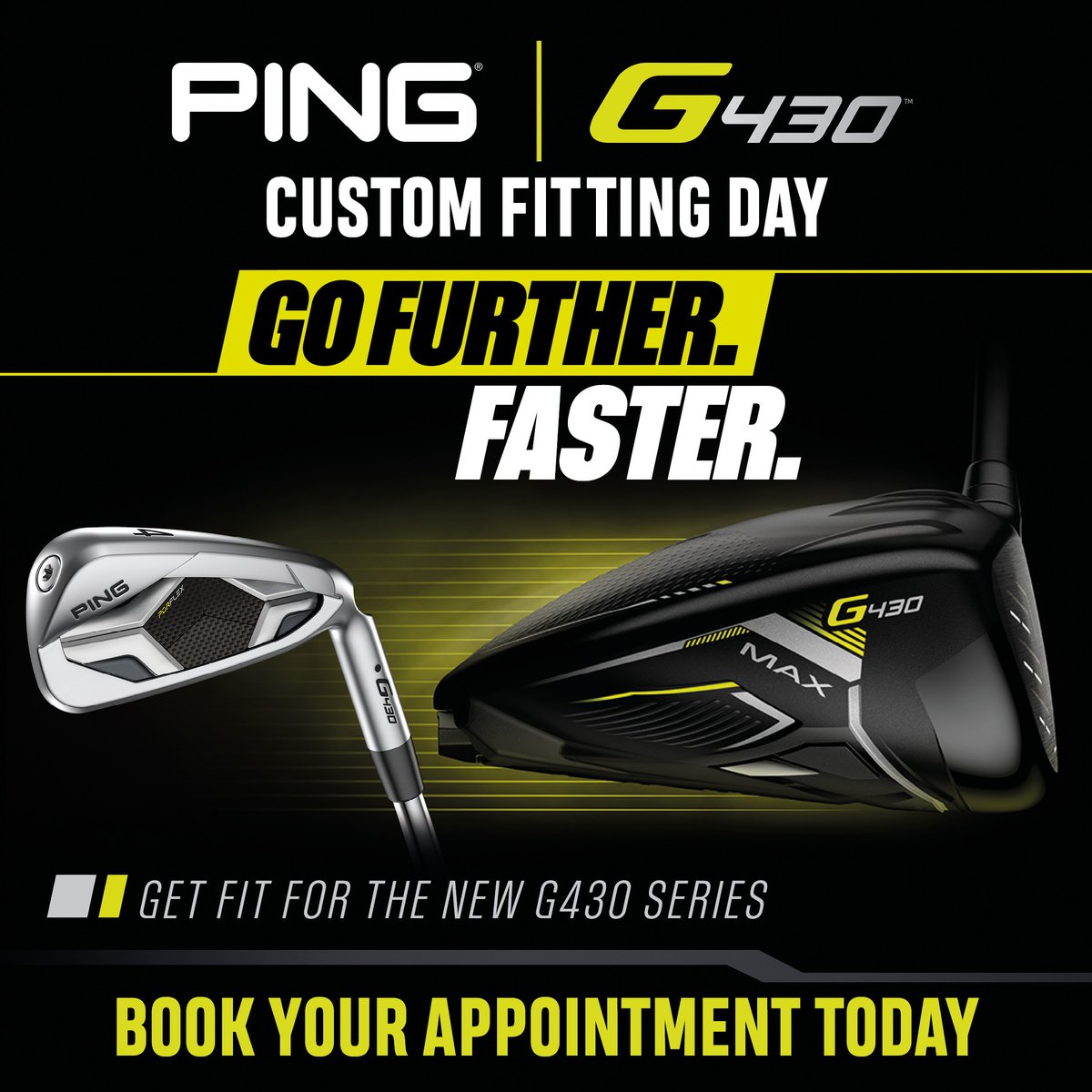 Ping Fitting day at Barlaston Golf club confirmed for 19th October 1-5pm Call us 01782372795