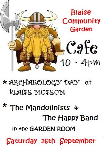BlaiseGarden (@blaisegarden) on Twitter photo Come along to <a href="/BlaiseGarden/">BlaiseGarden</a> on Saturday. Our renowned café is popping up again, from 10-4pm (opening later to help support <a href="/BlaiseMuseum/">Blaise Museum</a> and the #bristolsbrilliantarchaeology day). Usual plant sales, live music…..and plenty of jam on sale! Come along to <a href="/BlaiseGarden/">BlaiseGarden</a> on Saturday. Our renowned café is popping up again, from 10-4pm (opening later to help support <a href="/BlaiseMuseum/">Blaise Museum</a> and the #bristolsbrilliantarchaeology day). Usual plant sales, live music…..and plenty of jam on sale!