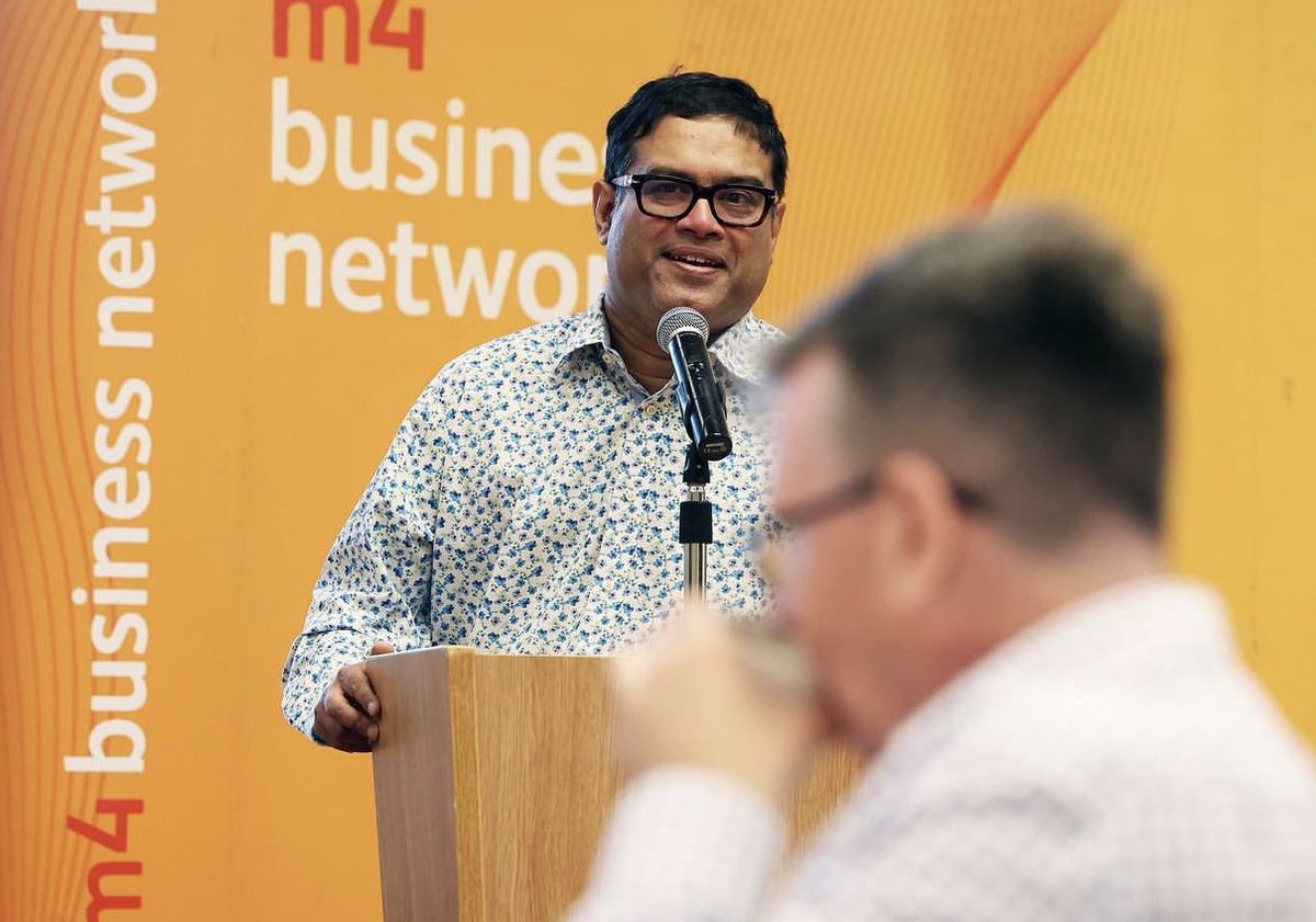 UHYNewport's tweet image. Brilliant to see @paulsinha at @M4Network yesterday - definitely the best GP, turned Stand Up Comedian turned Quizzer we’ve ever had as a speaker 🩺👏🏼🗣️