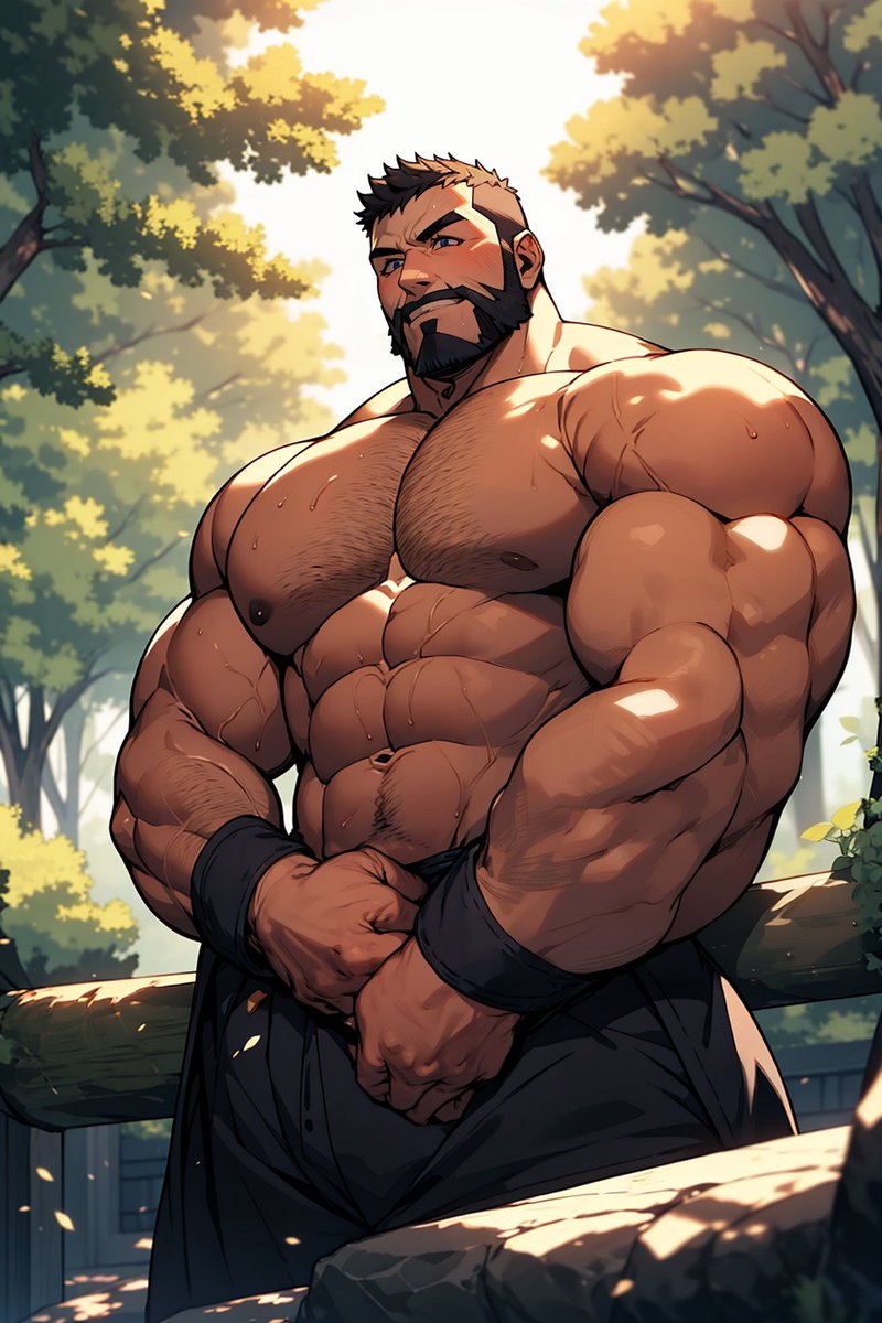 BaraDaddyXXX's tweet photo. bulk 
#daddy #gay #bara https://t.co/K9z9EVu3lK