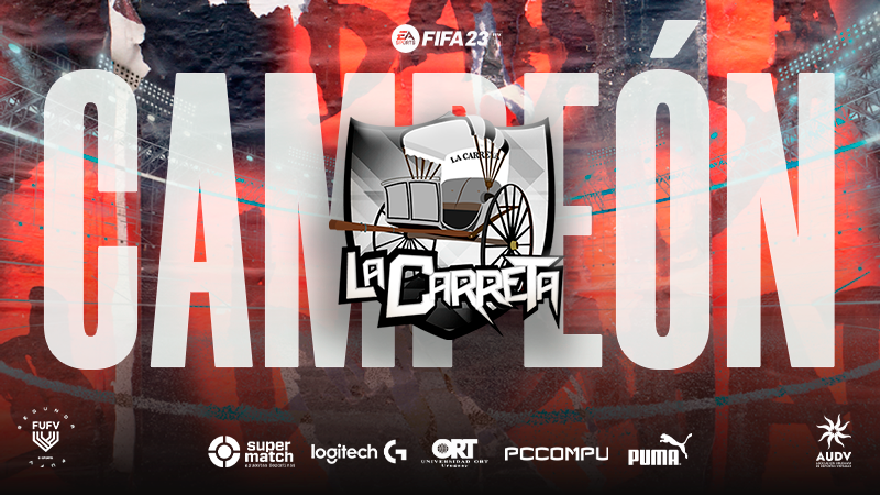 AUDVesports's tweet photo. Felicitaciones a todo el plantel de @LaCarretaFC

🏆🎮⚽️ CAMPEÓN #SuperligaFUFV T-28🔥👏👏

La Carreta 9⃣ veces campeón en #SuperligaFUFV⭐️⭐️⭐️⭐️⭐️⭐️⭐️⭐⭐️ https://t.co/9VdePBC2J8