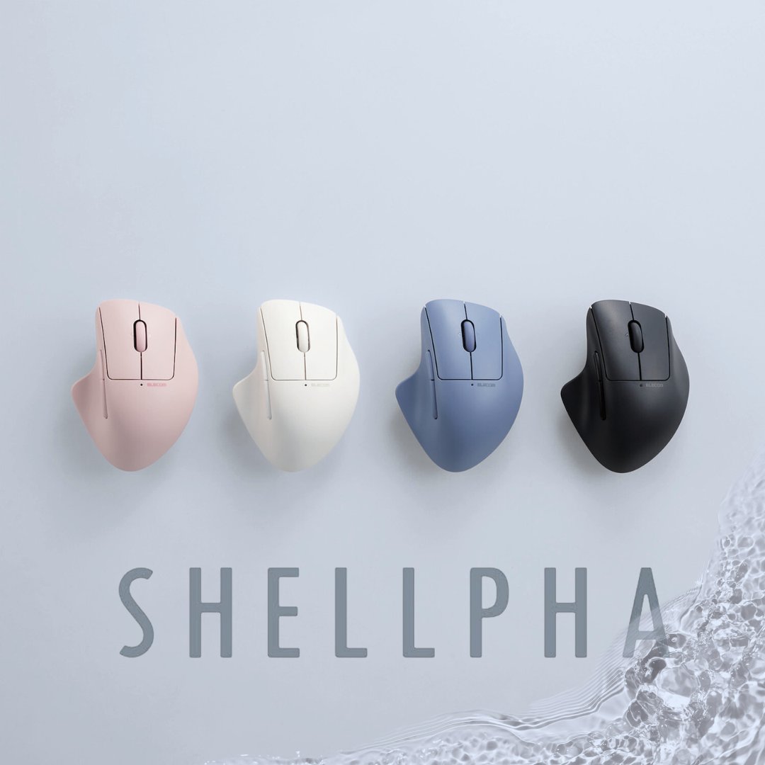 ElecomUSA's tweet photo. 🐚 Introducing SHELLPHA by ELECOM: Inspired by Nature, Crafted for You! https://t.co/1hwZIYBUN1