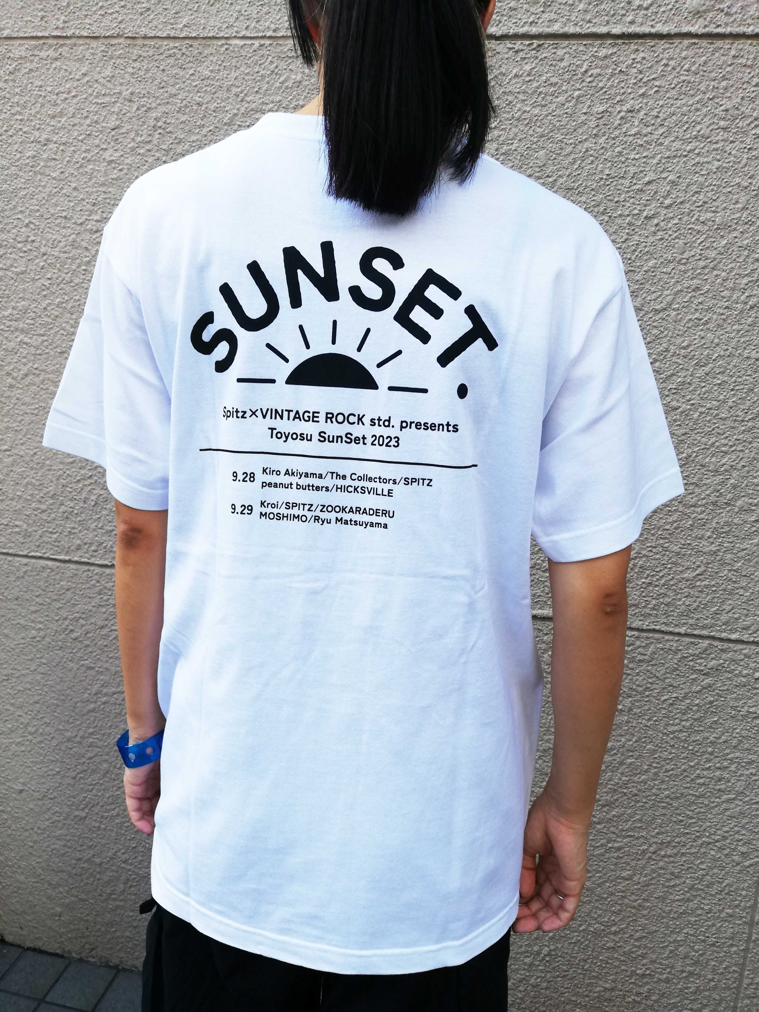 スピッツ　豊洲サンセット　夏の魔物　Tシャツ　Mサイズ 51BBXd1NGsL.jpg_BO30,255,255,