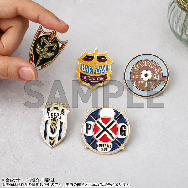 ブルーロック展 グッズ情報】 □ピンズ（5種） 新英雄大戦での各チーム
