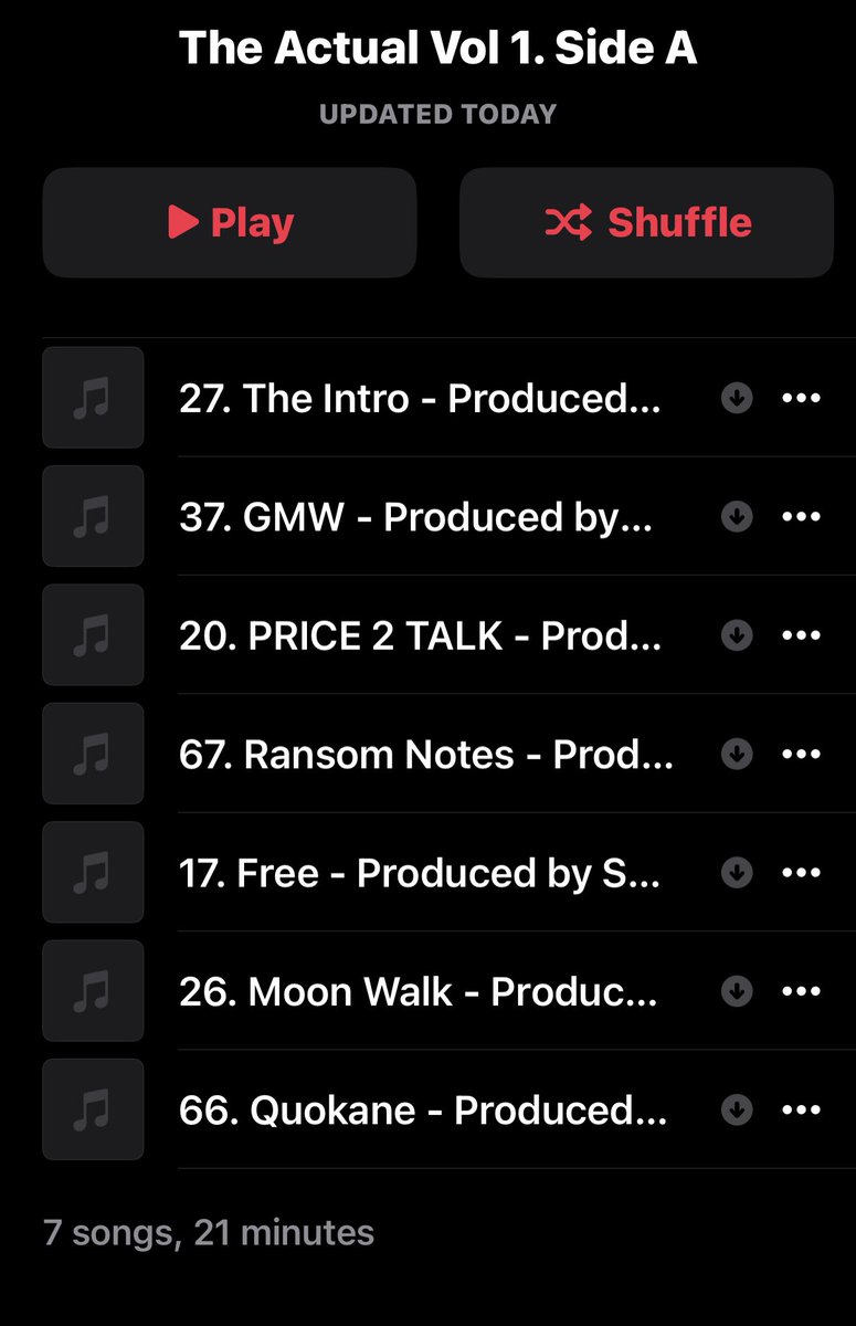 Plugging in for a hot second for my people.  Tapes on tapes coming 2024