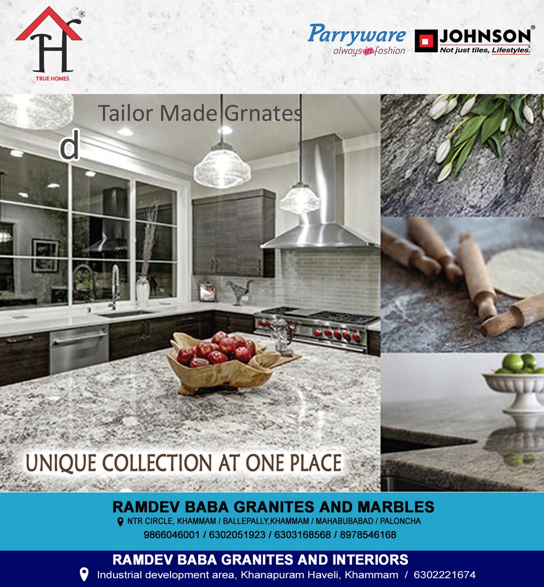 ramdev_and's tweet image. He who writes prose builds his temple to Fame in rubble; he who writes verses builds it in granite.
Contact us :+91 70757 65998
ramdevbabagranites.com/index.html
#ramdevmarbles #hyderabad #khammam #ramdevbabamarblesgranites #marbles #granites #graniteswhite #blackgranites #homebuilders