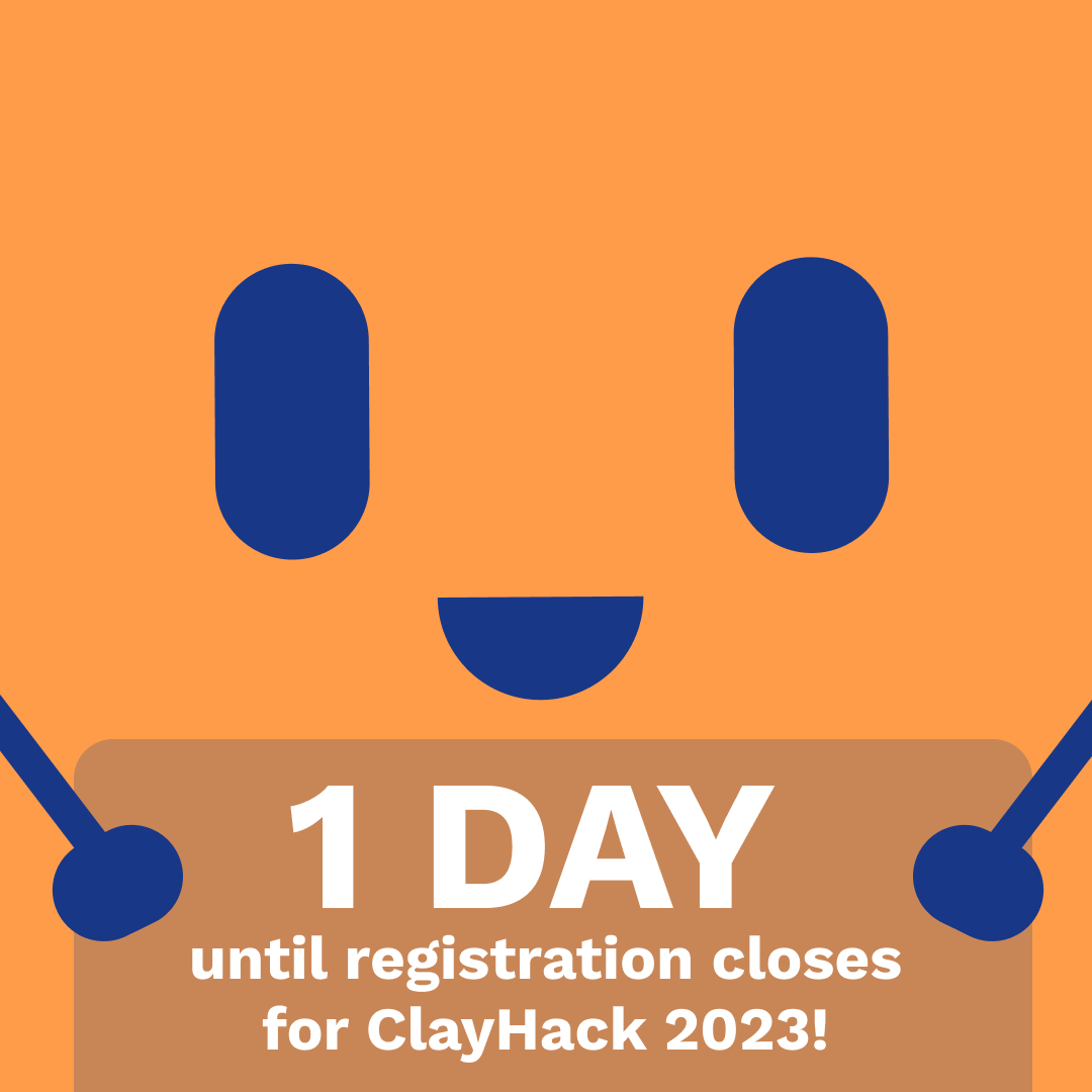 BrickHack (@brickhackrit) on Twitter photo ClayHack 2023 schedule 🧱 
If you're a freshman interested in participating, don't miss your chance to apply. Registration closes on September 14!
Link: clayhack.brickhack.io/users/sign_up ClayHack 2023 schedule 🧱 
If you're a freshman interested in participating, don't miss your chance to apply. Registration closes on September 14!
Link: clayhack.brickhack.io/users/sign_up