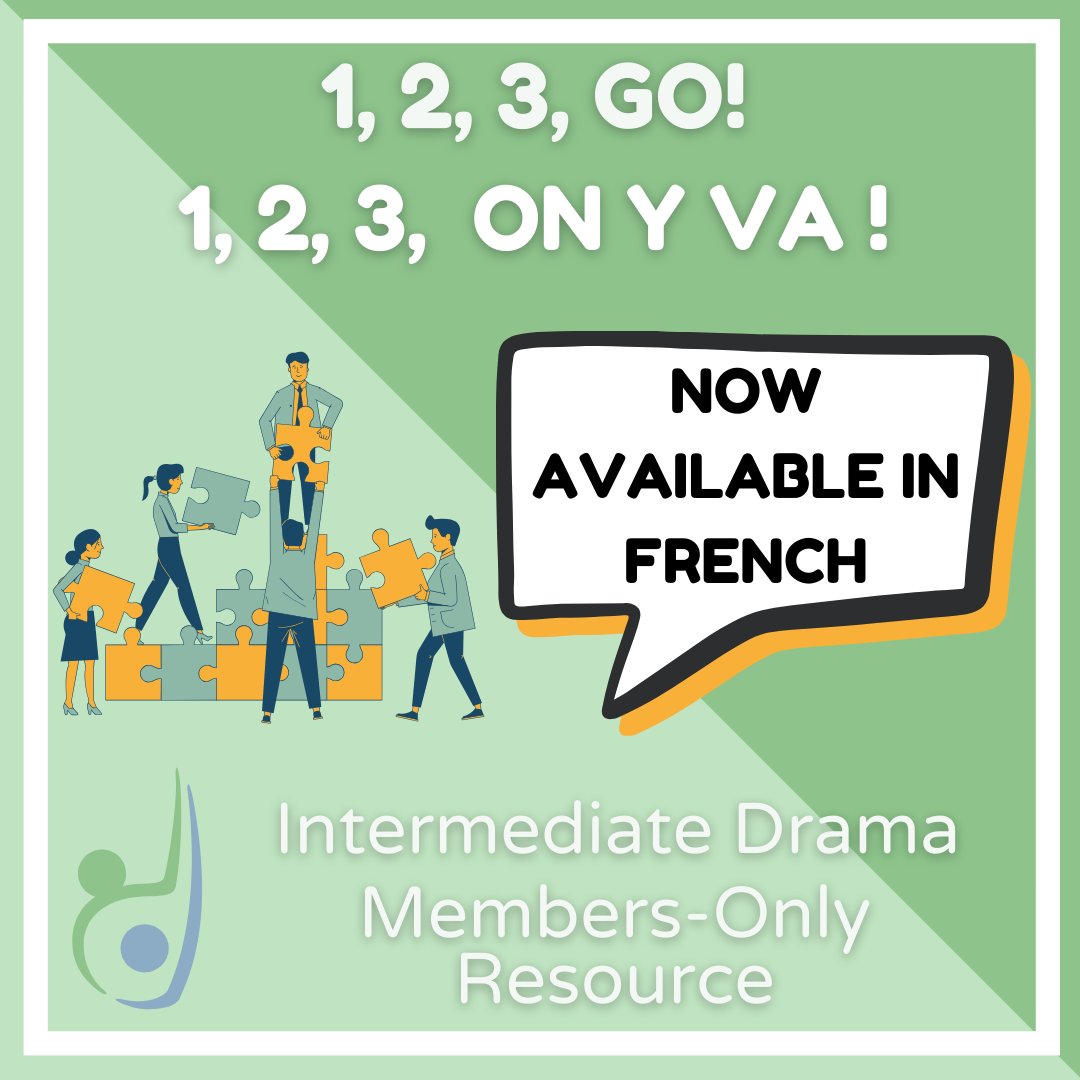 dramadancecode's tweet image. Attention #FSLeducators! Please check out our website (code.on.ca) for more FREE and MEMBER-ONLY #dancedrama resources in FRENCH! This week we have some #intermediatelevel resources. Happy planning!