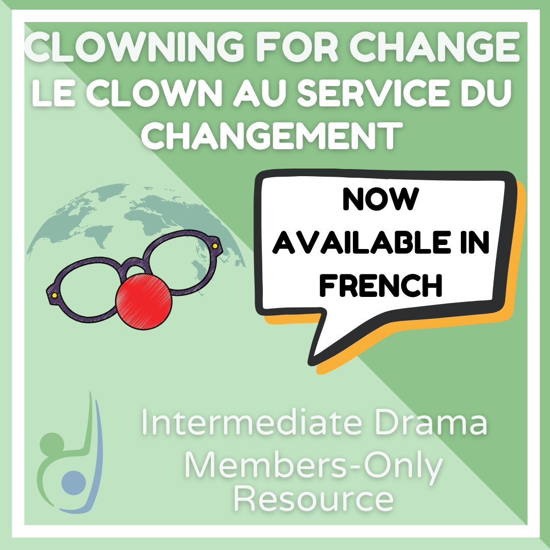 dramadancecode's tweet image. Attention #FSLeducators! Please check out our website (code.on.ca) for more FREE and MEMBER-ONLY #dancedrama resources in FRENCH! This week we have some #intermediatelevel resources. Happy planning!