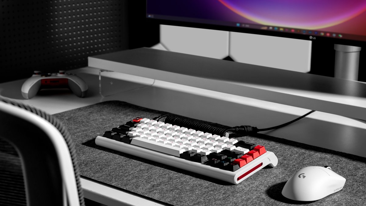 iQunix's tweet image. [Pre-order] Super Game 67

⭕️❌🔺🟥
Retro, but beyond retro. SUPER power!

Wired Mode (USB-C📷)
QMK/VIA Hotswap
FR4 Plate
Aluminum
Triple Layer Foam
Five aluminum keycaps

🎮iqunix.com/products/game-…

#IQUNIX #mechanicalkeyboard #controller