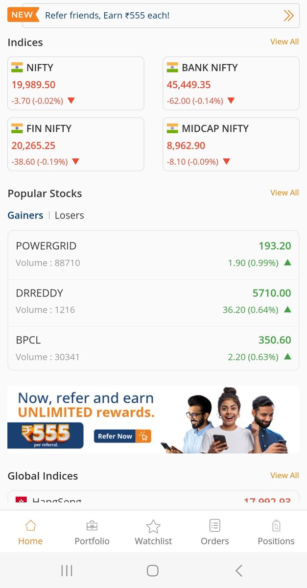 stockbors's tweet photo. @mstock_in is improving.  Added #finnifty #Midcapnifty on front. https://t.co/fjYphifwkj