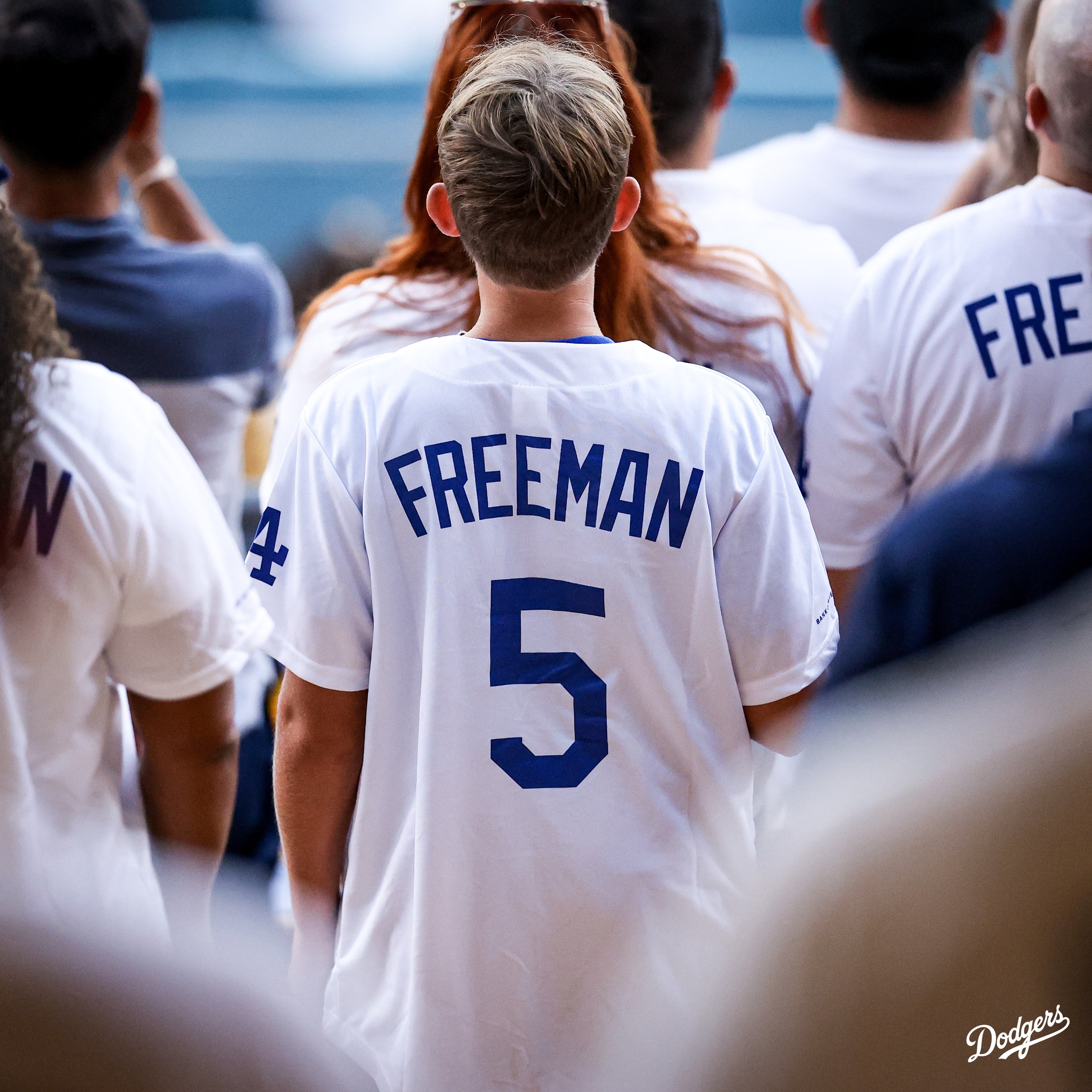 Los Angeles Dodgers on X: It's Freddie's birthday and we're all  celebrating by wearing the Freddie Freeman Jerseys presented by Bank of  America!  / X