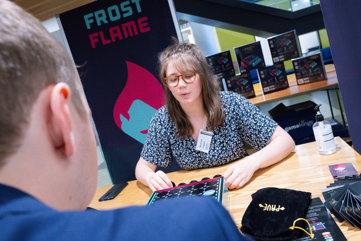 XequalsCo's tweet photo. A few shots from Slush'd Wellington last Friday at the @frostflamegames stand!

#wellington #games #gamedesigners https://t.co/9RtiEMLq5Y