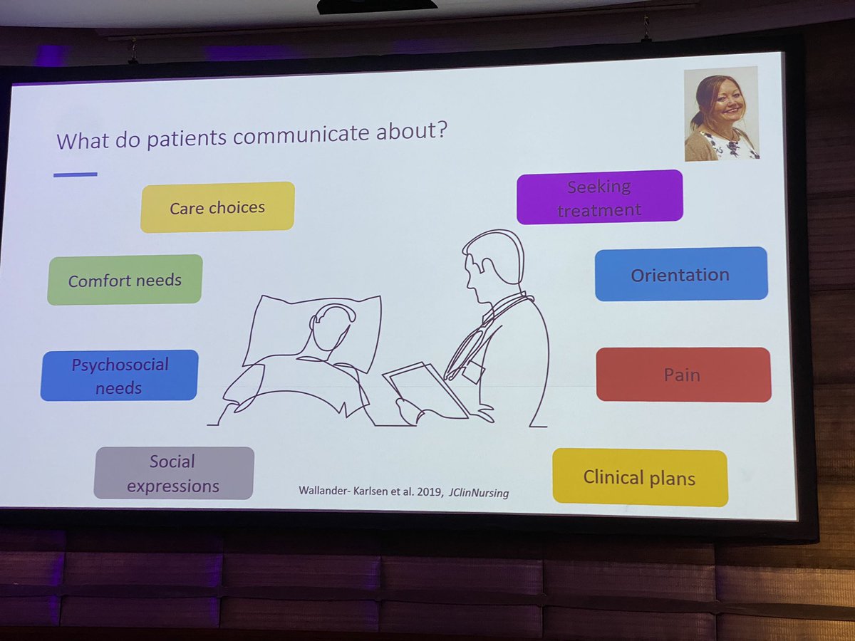 DrDaleNeedham's tweet photo. More #AAMVC from @DrAmyFS
Communication is critical part of ICU care & #ICUrehab
How can we facilitate ICU patient communication?
How can we help promote SLP/SLT consultation for ICU pts while mechanically ventilated
—NOT just after extubation (not just swallow assessment)? https://t.co/ZvFQPdxGob