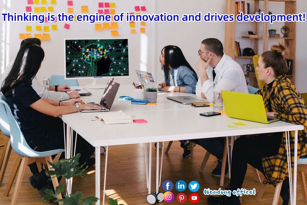 Thinking is the engine of innovation and drives development!
Let us think positively together and be happy every day!
#makeyouproductive #productivity #positivethinking #positivethinkingday #staypositive