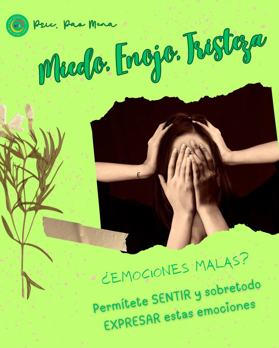 Psicpaomena's tweet photo. #psicologa #saludmental #emociones  #Psicología https://t.co/OrjftityUq