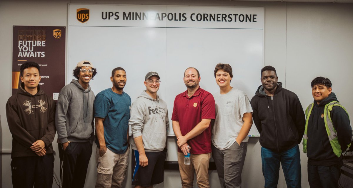 Sierra Batalden (@sierra_batalden) on Twitter photo As I post this, our newest upsers are headed out to the hub for their first day of training! Pictured with our Hub Manager <a href="/Liljens3/">Eric Jensen</a> we wish them the best in their career at UPS!
<a href="/MplsMidnight/">Minneapolis Midnight</a>
<a href="/JaradZimmerman/">Jarad Zimmerman</a> <a href="/KenSeader/">Ken Seader</a> <a href="/tony_cordle/">Tony Cordle</a> #upsers #ups #firstday As I post this, our newest upsers are headed out to the hub for their first day of training! Pictured with our Hub Manager <a href="/Liljens3/">Eric Jensen</a> we wish them the best in their career at UPS!
<a href="/MplsMidnight/">Minneapolis Midnight</a>
<a href="/JaradZimmerman/">Jarad Zimmerman</a> <a href="/KenSeader/">Ken Seader</a> <a href="/tony_cordle/">Tony Cordle</a> #upsers #ups #firstday