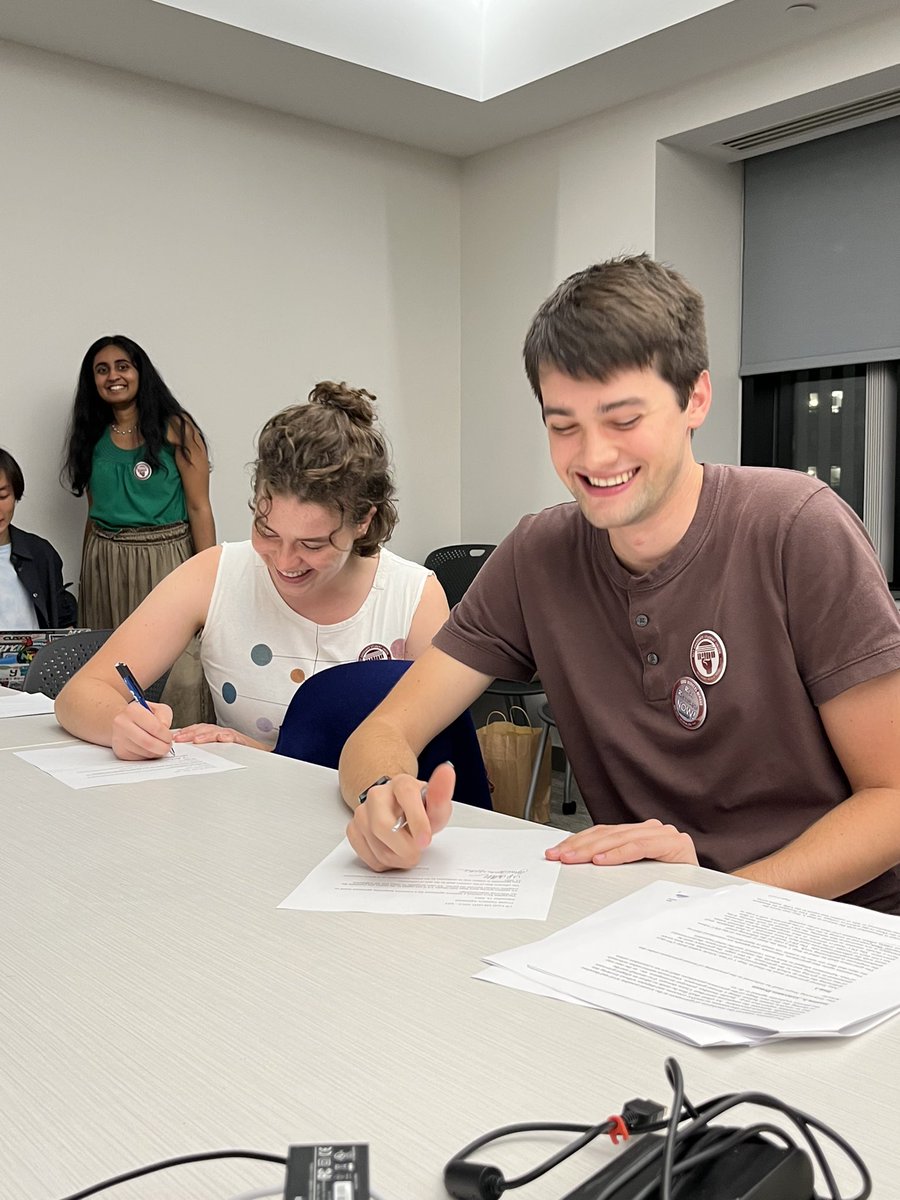 MIT Graduate Student Union (@mitgradunion) on Twitter photo WE HAVE REACHED A FULL TENTATIVE AGREEMENT! <a href="/MIT/">Massachusetts Institute of Technology (MIT)</a> MOVED BECAUSE OF OUR STRIKE THREAT! UNION SECURITY, REAL RECOURSE, AND ECONOMIC IMPROVEMENTS WON! WE HAVE REACHED A FULL TENTATIVE AGREEMENT! <a href="/MIT/">Massachusetts Institute of Technology (MIT)</a> MOVED BECAUSE OF OUR STRIKE THREAT! UNION SECURITY, REAL RECOURSE, AND ECONOMIC IMPROVEMENTS WON!