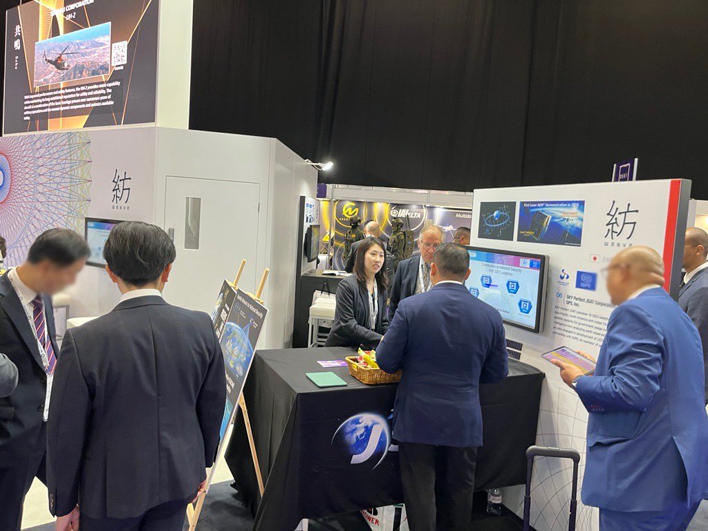 sptvjsat_pr's tweet photo. We are in London exhibiting @DSEI_event until Sep.15 (Booth H1-115 at Hall 1 , ExCel Lodon). Team from our Global & Mobile Business is looking forward to meeting you there!
https://t.co/T6BzzPQcIn
#SKYPerfectJSAT
#JSAT
#DSEI23
#DSEI2023 https://t.co/PbH8YsCXvM