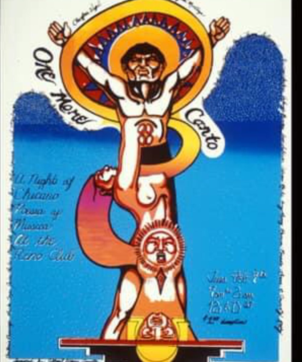 R.I.P. to Juanishi Orosco, a pillar of the #Sacramento arts community, educator and card carrying member of the Royal Chicano Air Force. Will always cherish these works of his (and others) that I collected over the years.

C/S