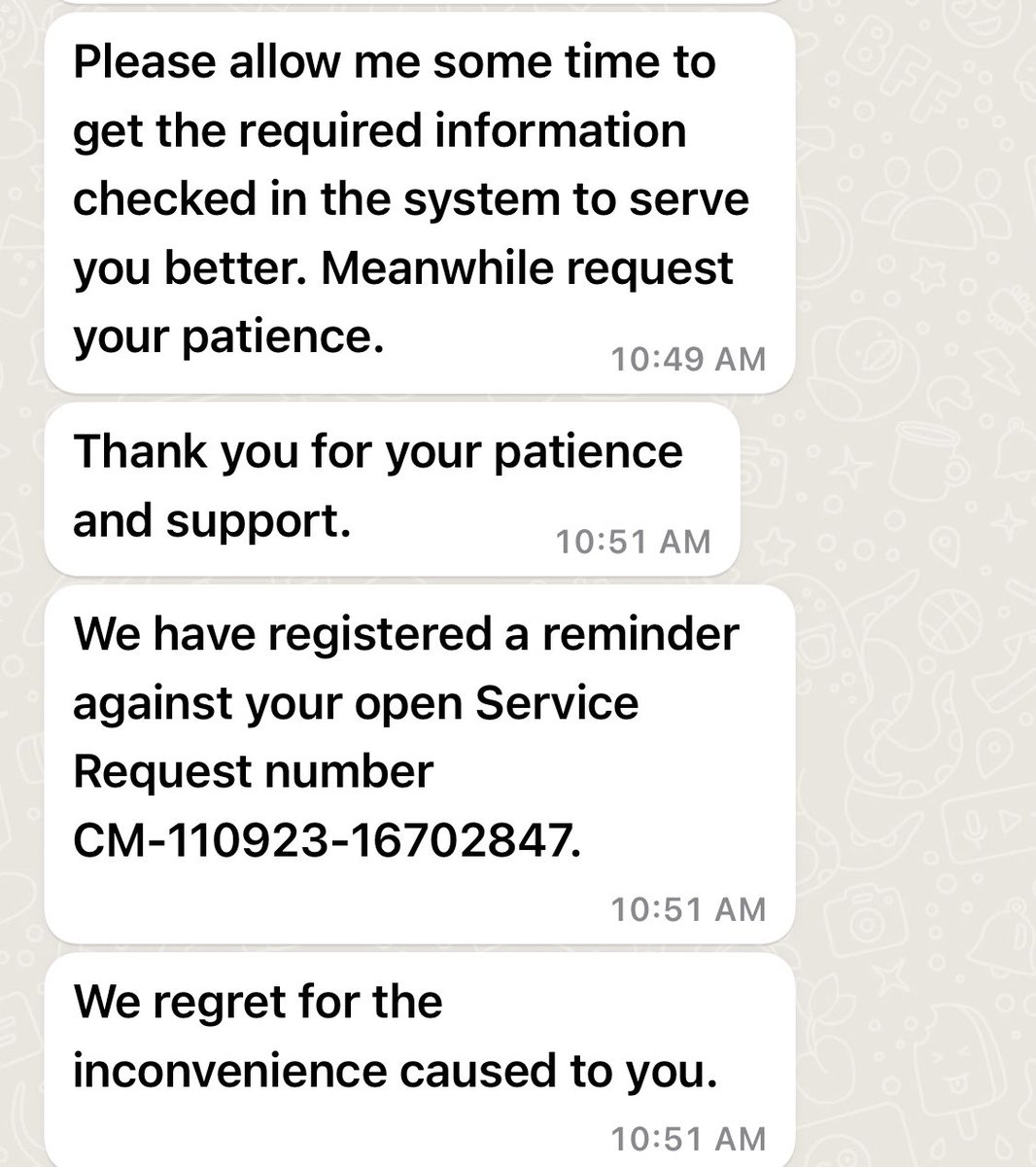 shahidkonni's tweet photo. Very disappointed response from @EurekaForbes service team .it’s been more than week I have requested for servicing my water purifier.requested multiple times through the customer care service .Even the product is under Warrenty these guys really don’t care about the customer https://t.co/l9R7LeOh3w