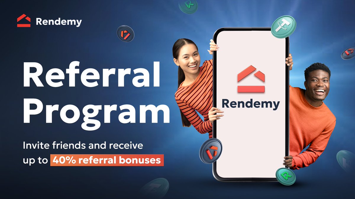 Rendemyorg's tweet photo. ๐ Ready to supercharge your earnings?
๐ค Join Rendemy's Referral Program and invite your friends to learn and earn!
Earn up to 40% in commissions while helping your friends succeed.
Click here to discover: https://t.co/vWCJ1QWfuS ๐๐ธ
#RENEClearn2earn #Rendemy #Learn2earn https://t.co/73kwadXCrW