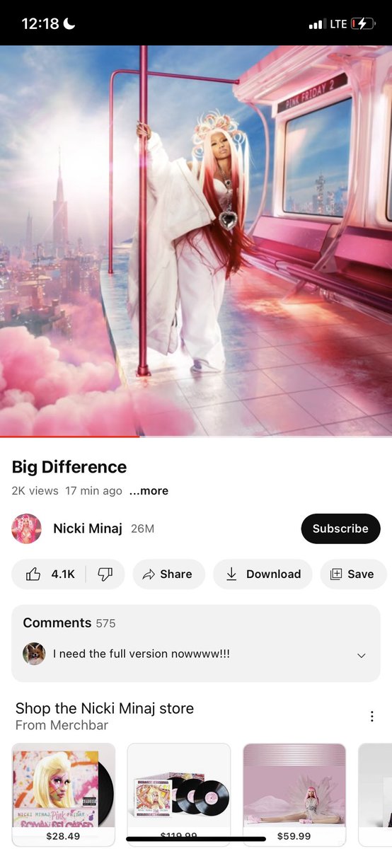justdai_'s tweet photo. @NICKIMINAJ I gagged https://t.co/NCMe8IHFkX