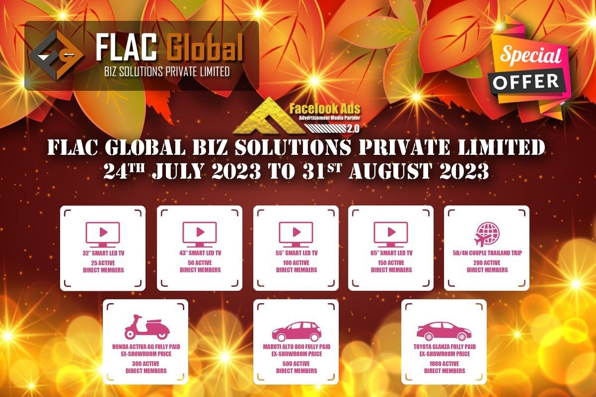 for more details :flacsocialsupport@gmail.com