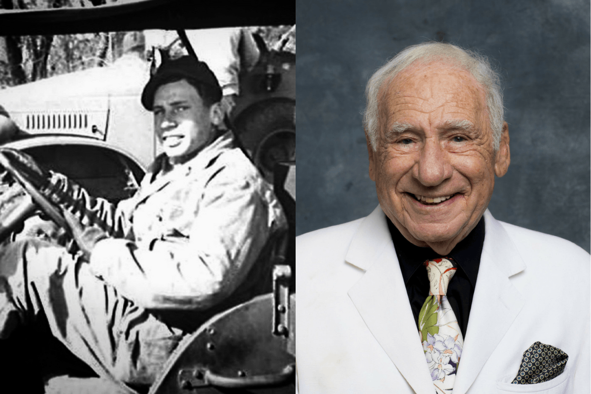 OnlyGoodMovies's tweet photo. Mel Brooks enlisted in the U.S. Army in 1944, serving as a forward artillery observer during WWII (and participating in the Battle of the Bulge). He was discharged in 1945 with the rank of corporal. 

#TheyServed #FilmTwitter https://t.co/Krio8KFp69