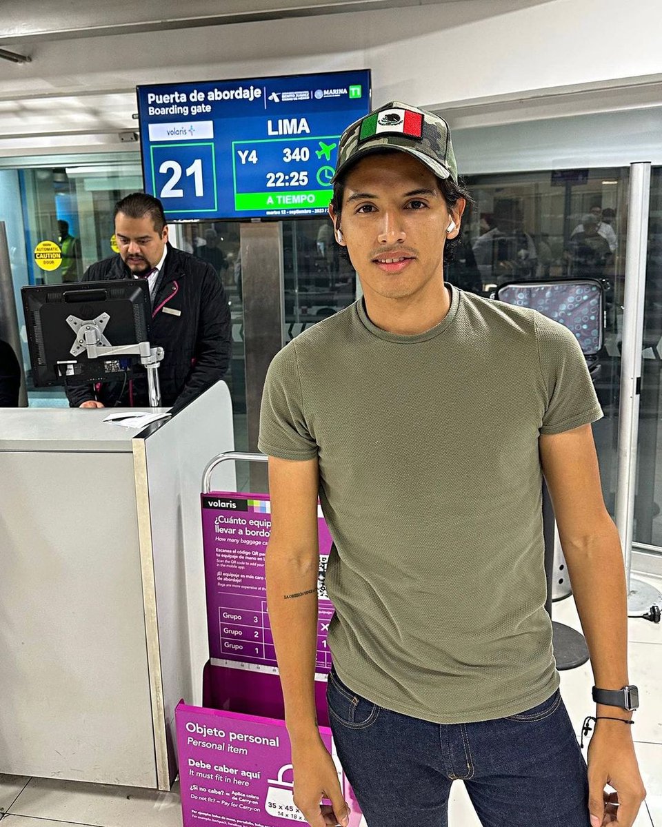 🔜 Lima, Perú - 🇵🇪✈️

El matador de toros regio #Cayetano Delgado, ya en dirección a la ciudad de Lima, #Perú, para cumplir su compromiso  en la monumental de #Cotahuasí. #internacional, viernes 15 de septiembre.
Paco Ramos - 🇪🇸 
Cristibal Pardo - 🇨🇴 
Cayetano Delgado  - 🇲🇽